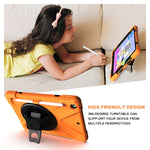 Custodia protettiva in silicone per iPad 10.2 e Surface Go 2