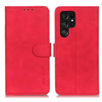 Custodia per telefono in pelle con vibrazione orizzontale con texture retrò KHAZNEH, For Samsung Galaxy S25 Edge 5G, For Samsung Galaxy S25 Ultra 5G, For Samsung Galaxy S24 FE 5G