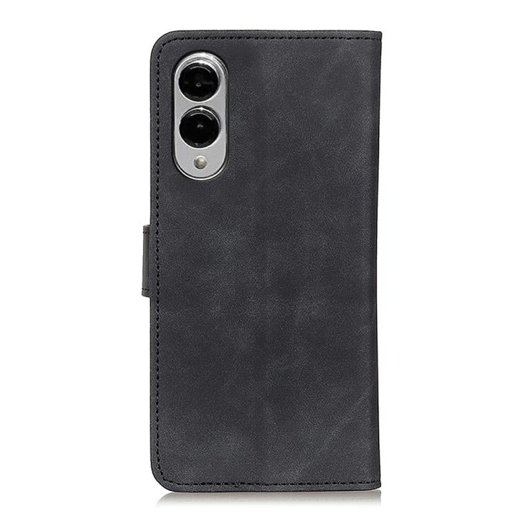 Custodia per telefono in pelle con vibrazione orizzontale con texture retrò KHAZNEH, For Samsung Galaxy S25 Edge 5G, For Samsung Galaxy S25 Ultra 5G, For Samsung Galaxy S24 FE 5G