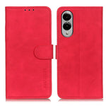 Custodia per telefono in pelle con vibrazione orizzontale con texture retrò KHAZNEH, For Samsung Galaxy S25 Edge 5G, For Samsung Galaxy S25 Ultra 5G, For Samsung Galaxy S24 FE 5G