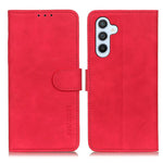 Custodia per telefono in pelle con vibrazione orizzontale con texture retrò KHAZNEH, For Galaxy S26 FE 5G, For Samsung Galaxy S26+ 5G, For Samsung Galaxy S26 Edge 5G, For Samsung Galaxy S26 Ultra 5G, For Samsung Galaxy S26 5G, For Samsung Galaxy S25 FE 5G