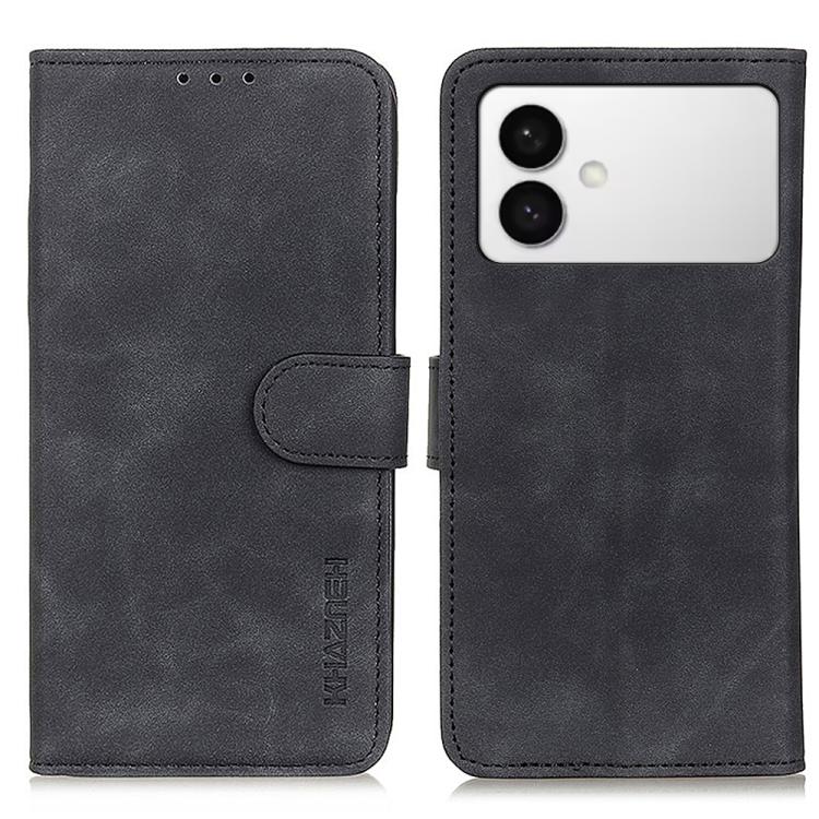 Custodia per telefono in pelle con vibrazione orizzontale con texture retrò KHAZNEH, For Galaxy S26 FE 5G, For Samsung Galaxy S26+ 5G, For Samsung Galaxy S26 Edge 5G, For Samsung Galaxy S26 Ultra 5G, For Samsung Galaxy S26 5G, For Samsung Galaxy S25 FE 5G