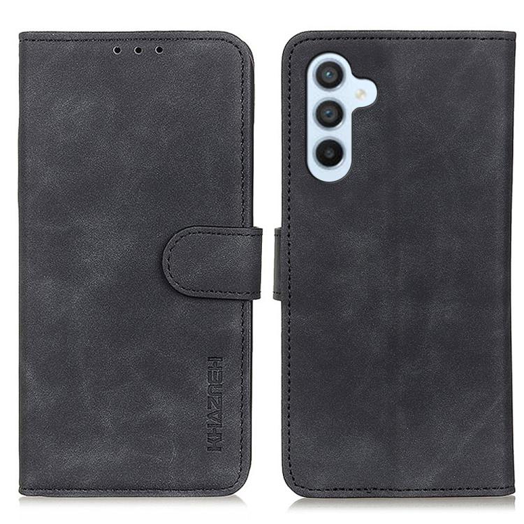 Custodia per telefono in pelle con vibrazione orizzontale con texture retrò KHAZNEH, For Galaxy S26 FE 5G, For Samsung Galaxy S26+ 5G, For Samsung Galaxy S26 Edge 5G, For Samsung Galaxy S26 Ultra 5G, For Samsung Galaxy S26 5G, For Samsung Galaxy S25 FE 5G