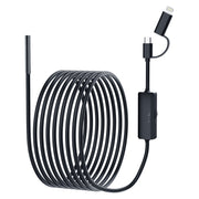 AN112 Endoscopio industriale HD da 5,5 mm con interfaccia USB-C/Tipo-C 2 in 1 + 8 pin, 1m Soft Tube, 2m Soft Tube, 3.5m Soft Tube, 5m Soft Tube, 10m Soft Tube, 1m Hard Tube, 2m Hard Tube, 3.5m Hard Tube, 5m Hard Tube, 10m Hard Tube