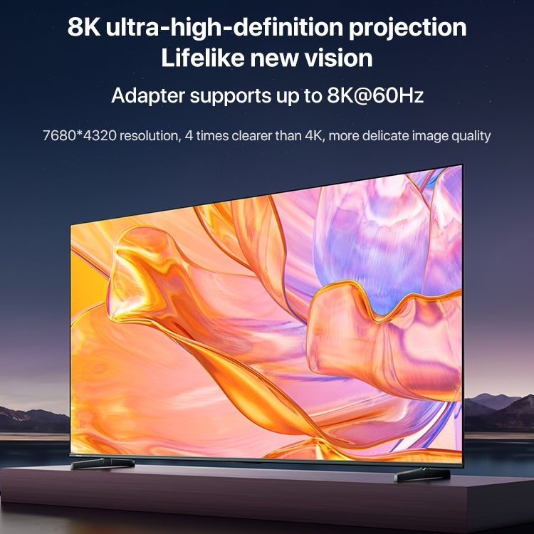Adattatore USB-C maschio a USB-C femmina 240W con display digital