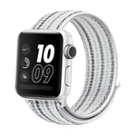 Cinturino in nylon, For Apple Watch Series 8&7 41mm / SE 2&6&SE&5&4 40mm / 3&2&1 38mm, For Apple Watch Ultra 49mm / Series 8&7 45mm / SE 2&6&SE&5&4 44mm / 3&2&1 42mm, For Apple Watch Series 7 41mm / 6 & SE & 5 & 4 40mm / 3 & 2 & 1 38mm                 ...