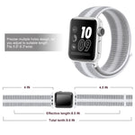 Cinturino in nylon, For Apple Watch Series 8&7 41mm / SE 2&6&SE&5&4 40mm / 3&2&1 38mm, For Apple Watch Ultra 49mm / Series 8&7 45mm / SE 2&6&SE&5&4 44mm / 3&2&1 42mm, For Apple Watch Series 7 41mm / 6 & SE & 5 & 4 40mm / 3 & 2 & 1 38mm                 ...