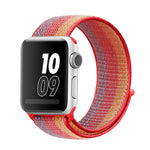 Cinturino in nylon, For Apple Watch Series 8&7 41mm / SE 2&6&SE&5&4 40mm / 3&2&1 38mm, For Apple Watch Ultra 49mm / Series 8&7 45mm / SE 2&6&SE&5&4 44mm / 3&2&1 42mm, For Apple Watch Series 7 41mm / 6 & SE & 5 & 4 40mm / 3 & 2 & 1 38mm                 ...