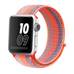 Cinturino in nylon, For Apple Watch Series 8&7 41mm / SE 2&6&SE&5&4 40mm / 3&2&1 38mm, For Apple Watch Ultra 49mm / Series 8&7 45mm / SE 2&6&SE&5&4 44mm / 3&2&1 42mm, For Apple Watch Series 7 41mm / 6 & SE & 5 & 4 40mm / 3 & 2 & 1 38mm                 ...