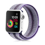 Cinturino in nylon, For Apple Watch Series 8&7 41mm / SE 2&6&SE&5&4 40mm / 3&2&1 38mm, For Apple Watch Ultra 49mm / Series 8&7 45mm / SE 2&6&SE&5&4 44mm / 3&2&1 42mm, For Apple Watch Series 7 41mm / 6 & SE & 5 & 4 40mm / 3 & 2 & 1 38mm                 ...