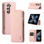 Custodia per telefono in pelle con vibrazione magnetica RFID ABEEL, For Galaxy Z Fold8 Ultra 5G, For Samsung Galaxy Z Fold6, For Samsung Galaxy Z Fold5