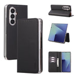 Custodia per telefono in pelle con vibrazione magnetica RFID ABEEL, For Galaxy Z Fold8 Ultra 5G, For Samsung Galaxy Z Fold6, For Samsung Galaxy Z Fold5