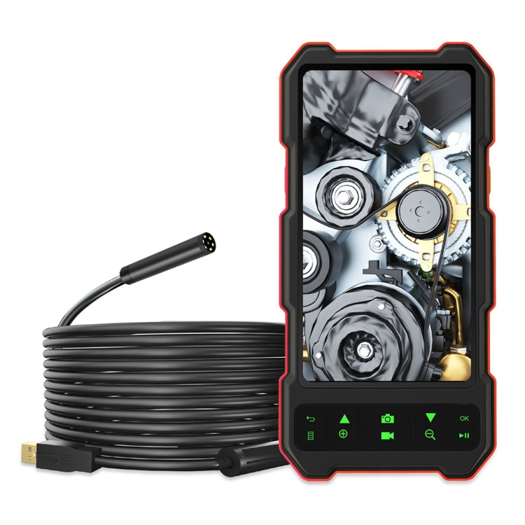 Endoscopio industriale con schermo IPS 4,5" e cavo rigido