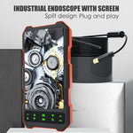 Endoscopio industriale con schermo LCD 4,5" e fotocamera 3,9 mm