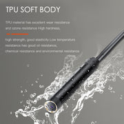 Endoscopio industriale con cavo rigido diviso doppia fotocamera da 7,9 mm con schermo a colori IPS T21 da 4,5 pollici, 1m, 2m, 3.5m, 5m, 10m