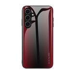 Custodia per telefono in TPU in vetro con texture sfumata, For Samsung Galaxy S26+ 5G, For Samsung Galaxy S26 Ultra 5G, For Samsung Galaxy S26 5G, For Samsung Galaxy S24 FE 5G