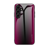 Custodia per telefono in TPU in vetro con texture sfumata, For Samsung Galaxy S26+ 5G, For Samsung Galaxy S26 Ultra 5G, For Samsung Galaxy S26 5G, For Samsung Galaxy S24 FE 5G