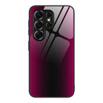 Custodia per telefono in TPU in vetro con texture sfumata, For Samsung Galaxy S26+ 5G, For Samsung Galaxy S26 Ultra 5G, For Samsung Galaxy S26 5G, For Samsung Galaxy S24 FE 5G