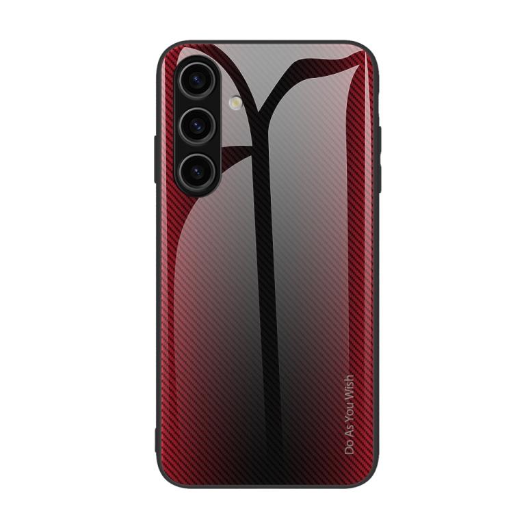 Custodia per telefono in TPU in vetro con texture sfumata, For Samsung Galaxy S26+ 5G, For Samsung Galaxy S26 Ultra 5G, For Samsung Galaxy S26 5G, For Samsung Galaxy S24 FE 5G