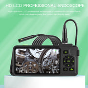 Endoscopio industriale con cavo rigido per fotocamera singola T22 da 4,5 pollici IPS con schermo a colori da 3,9 mm, 1m, 2m, 3.5m, 5m