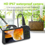 Endoscopio industriale con doppia fotocamera e schermo IPS 4,5"