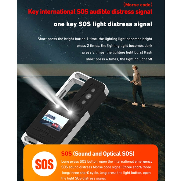 D6 2K Registratore segnali soccorso acustici e visivi con luce