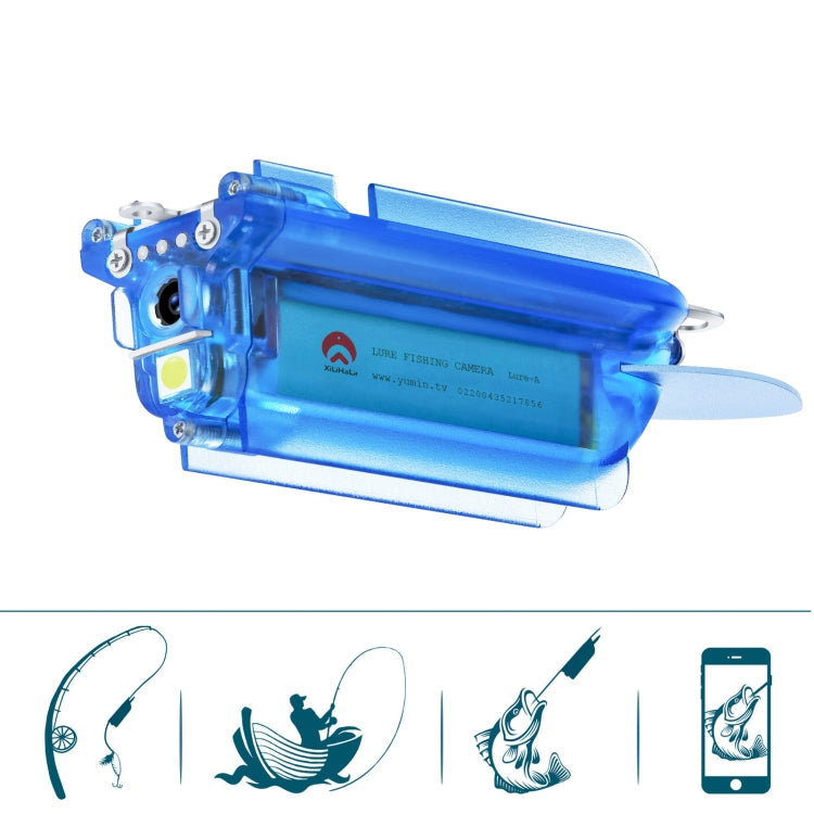 Telecamera subacquea wireless Lure 1080P per la pesca con registrazione in loop / telecomando APP