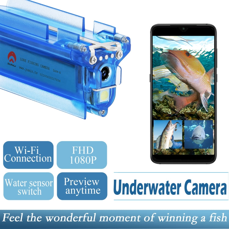 Telecamera subacquea wireless 1080P per pesca