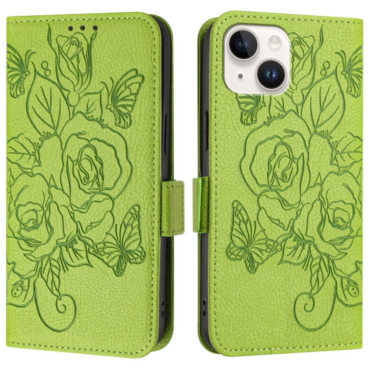 Custodia per telefono antifurto in pelle RFID rosa goffrata, For iPhone 13 mini, For iPhone 12  / 12 Pro, For iPhone 12 Pro Max, For iPhone 12 mini