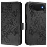 Custodia per telefono antifurto in pelle RFID rosa goffrata, For iPhone 17 Pro Max, For iPhone 17 Pro, For iPhone 17, For iPhone Air