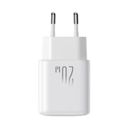 Kit caricabatterie con porta Type-C JOYROOM JR-TCF20 PD20W con cavo Type-C a Type-C, EU Plug + Type-C to Type-C Cable, UK Plug + Type-C to Type-C Cable