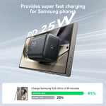 Caricabatterie rapido USB-C 25W con cavo Type-C 1 metro