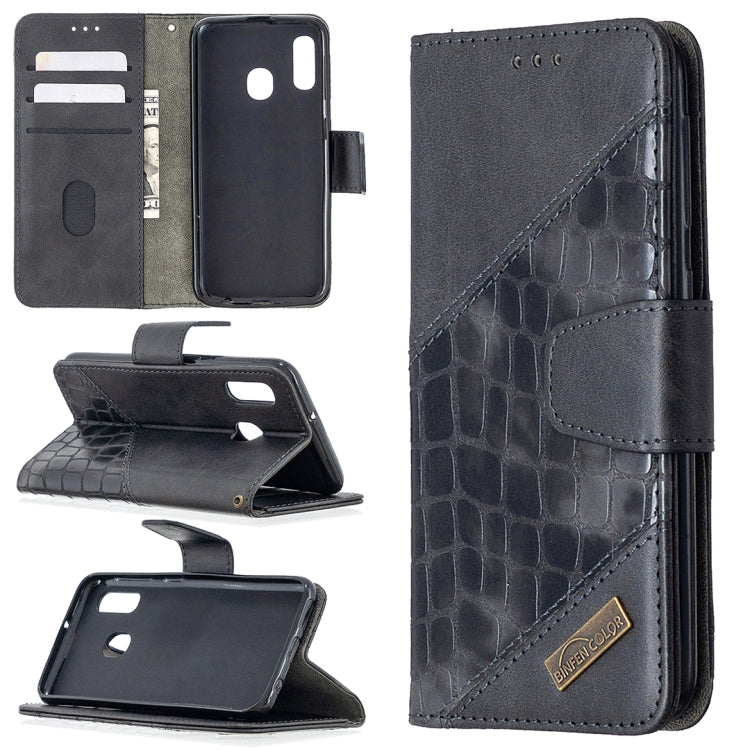 Custodia portafoglio in pelle sintetica per Huawei P40 Lite