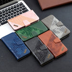 Custodia portafoglio in pelle sintetica per Samsung Galaxy S20+