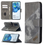 Custodia portafoglio in pelle sintetica per Samsung Galaxy S20+