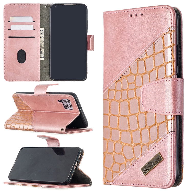 Custodia portafoglio in pelle sintetica per Huawei P40 Lite