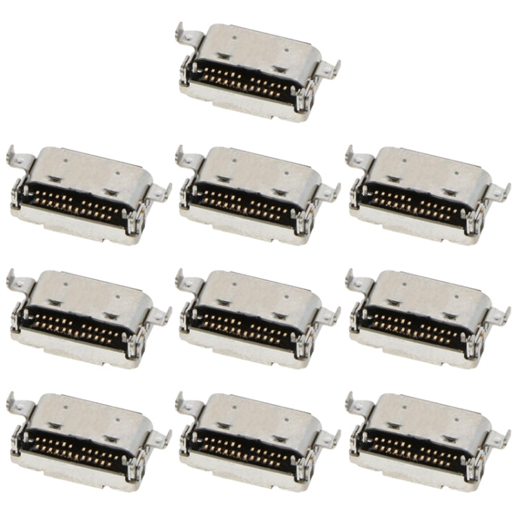 10pcs Charging Port Connectors, For Huawei MediaPad M6 10.8, For Huawei MediaPad M6 8.4