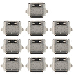 10 connettori per porta di ricarica, For Lenovo Tab P11 Plus TB-J616, For Lenovo Tab P11 Pro TB-J706, For Lenovo Tab M10 HD Gen 2 TB-X306, For Lenovo Tab 4 8 TB-8504