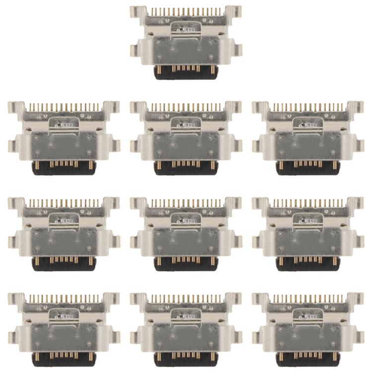 10 connettori per porta di ricarica, For Lenovo Tab P11 Plus TB-J616, For Lenovo Tab P11 Pro TB-J706, For Lenovo Tab M10 HD Gen 2 TB-X306, For Lenovo Tab 4 8 TB-8504