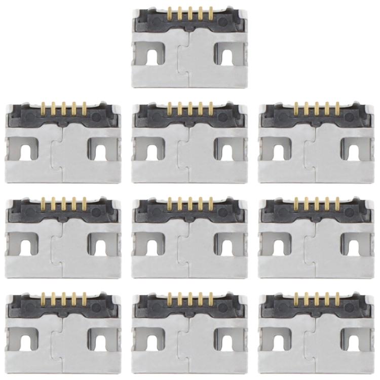 10 connettori per porta di ricarica, For Lenovo Tab P11 Plus TB-J616, For Lenovo Tab P11 Pro TB-J706, For Lenovo Tab M10 HD Gen 2 TB-X306, For Lenovo Tab 4 8 TB-8504