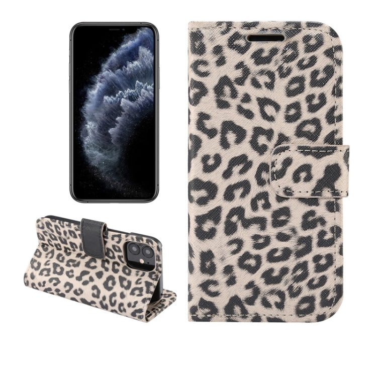 Custodia portafoglio in pelle leopardata per iPhone 12