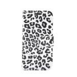 Custodia portafoglio in pelle leopardata per iPhone 12