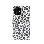 Custodia portafoglio in pelle leopardata per iPhone 12