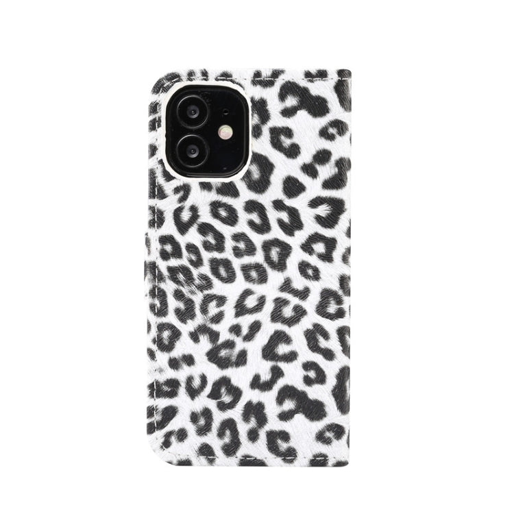 Custodia portafoglio in pelle leopardata per iPhone 12