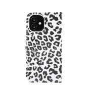 Custodia in pelle leopardata per iPhone 12