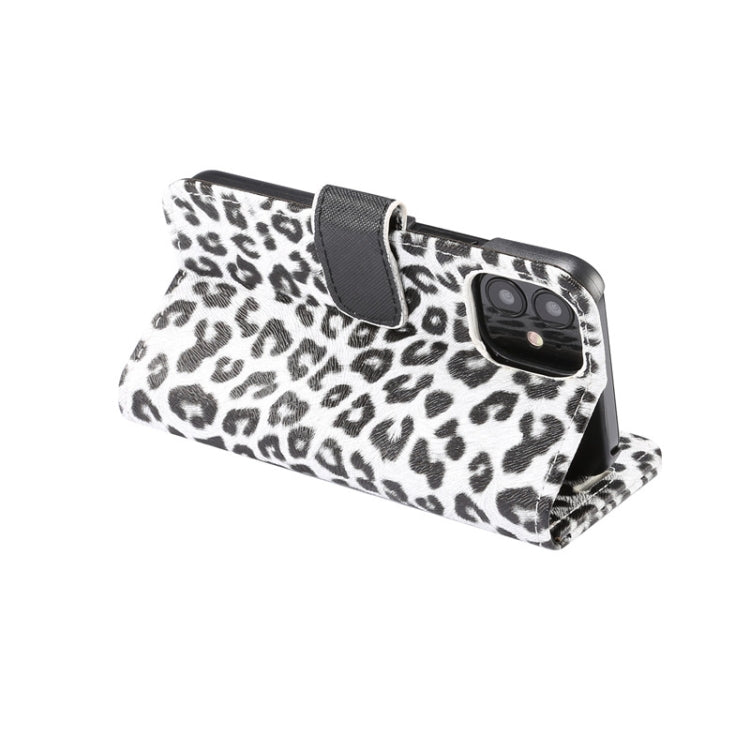 Custodia portafoglio in pelle leopardata per iPhone 12
