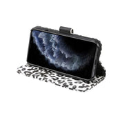Custodia in pelle leopardata per iPhone 12