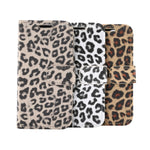 Custodia portafoglio in pelle leopardata per iPhone 12