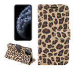Custodia portafoglio in pelle leopardata per iPhone 12