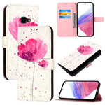 Custodia per telefono in pelle con flip orizzontale con pittura 3D, For Samsung Galaxy XCover7 Pro, For Samsung Galaxy Xcover6 Pro, For Samsung Galaxy Xcover 4s